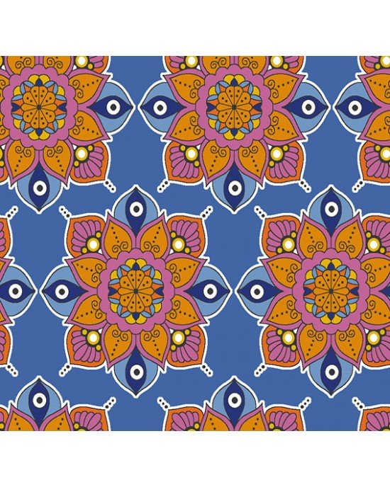 Mandala cor 02 (Azul) 