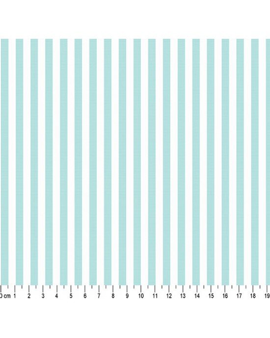 Tecido Fio Tinto Listrado L.229 cor - 1105 (Azul Celeste)