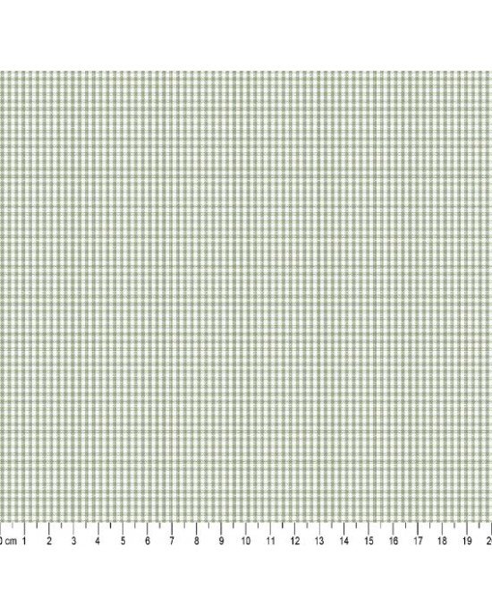 Tecido Fio Tinto Xadrez 1XM cor - 1134 (Verde Nalva)