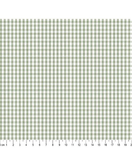 Tecido Fio Tinto Xadrez 8XM cor - 1134 (Verde Nalva)