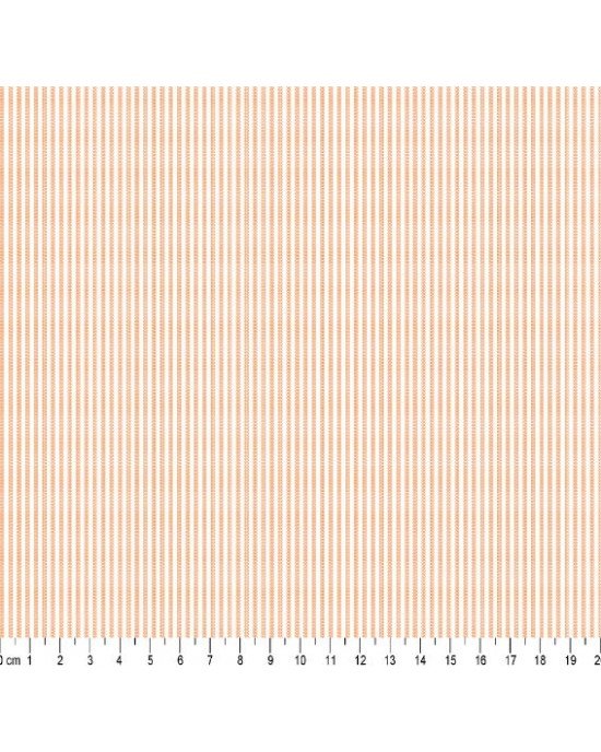 Tecido Fio Tinto Listrado D.Juan cor - 1104 (Laranja)